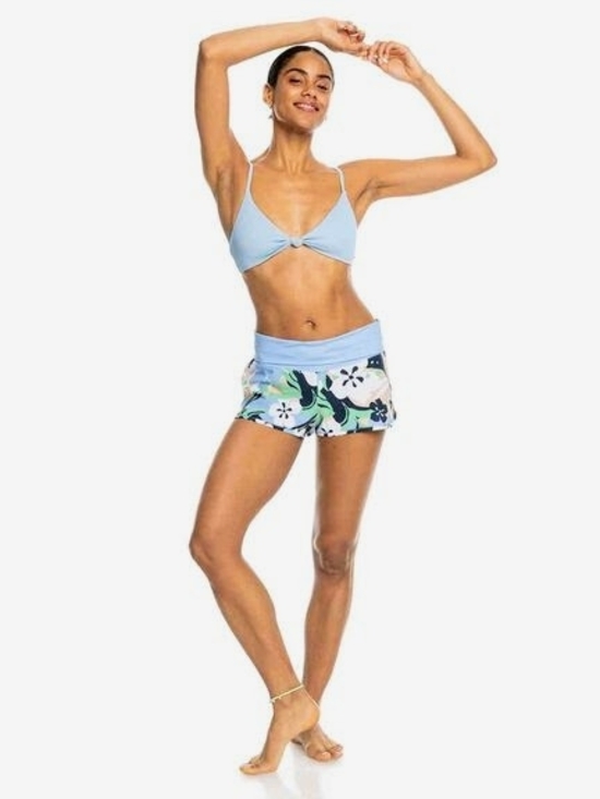 ROXY Blue Floral Board Shorts Women's Size S NWT - Picture 4 of 10